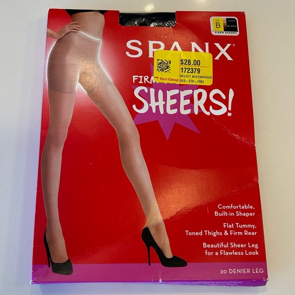 SPANX Other - SPANX Firm Believer Sheers, Black Size B